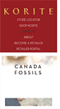Mobile Screenshot of canadafossils.com